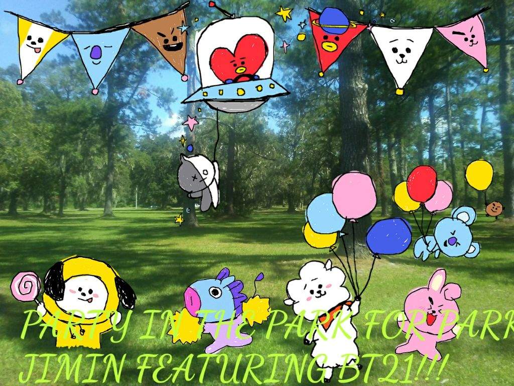 Happy BDAY JIMIN BY BT21. ARMY's Amino