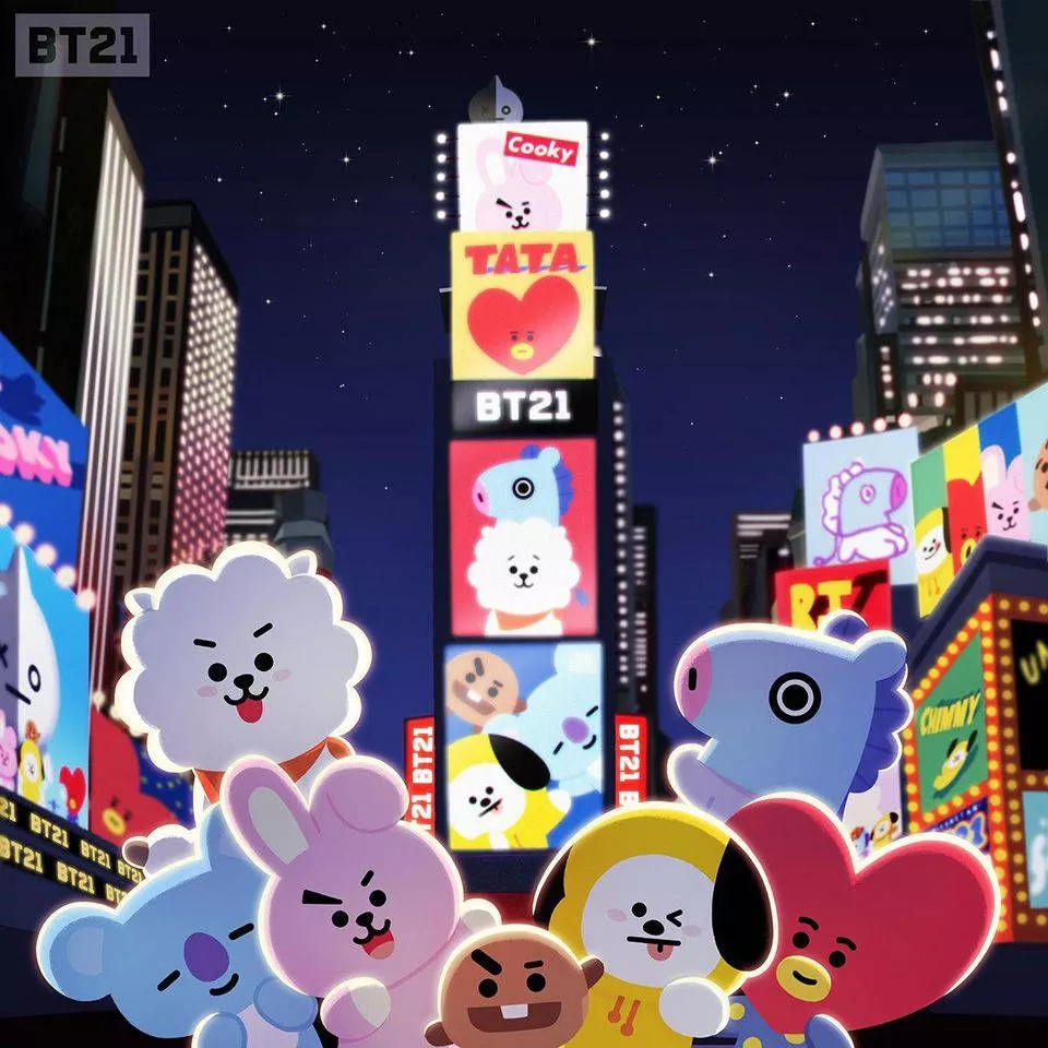 Cute Bt21 Wallpaper