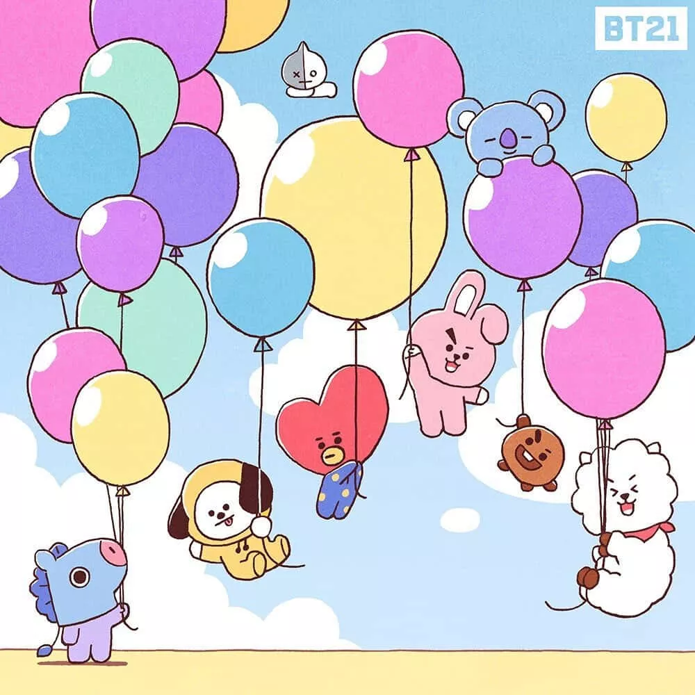 Download BTS x Line Friends