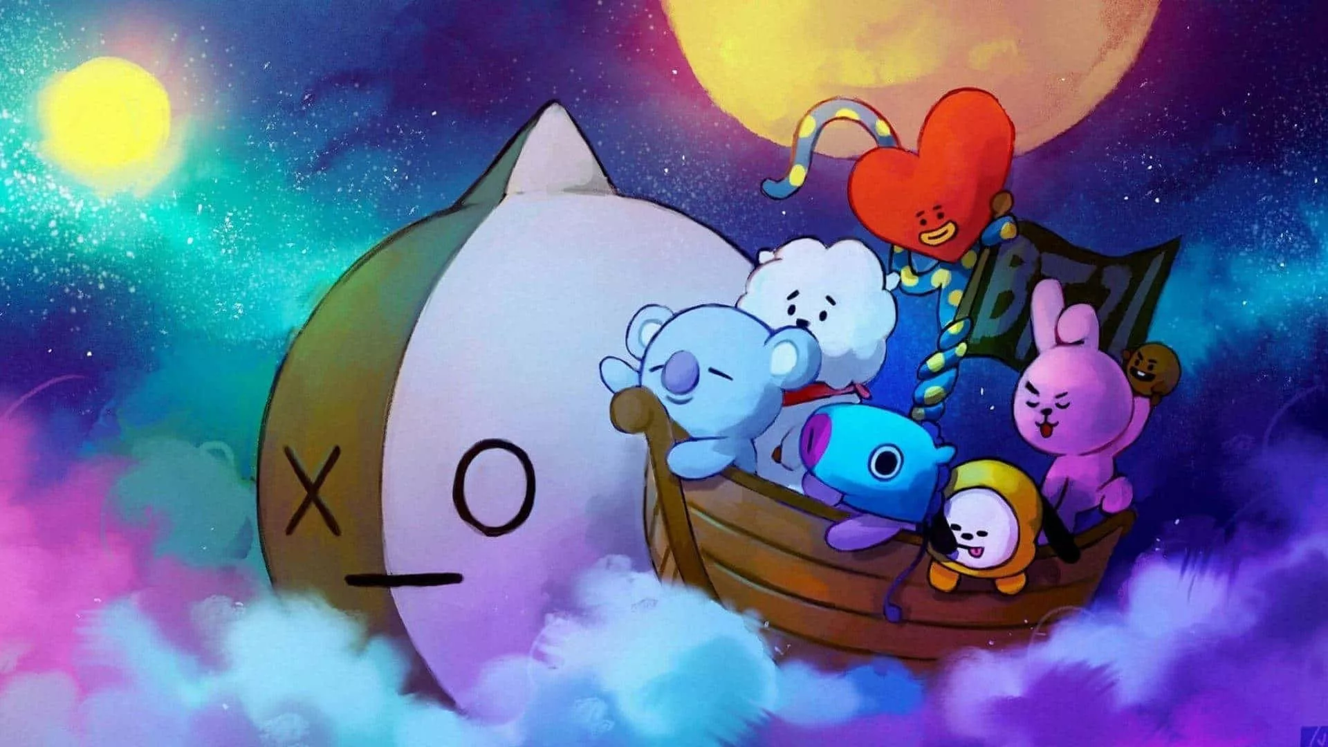 Bt21 4k Wallpaper