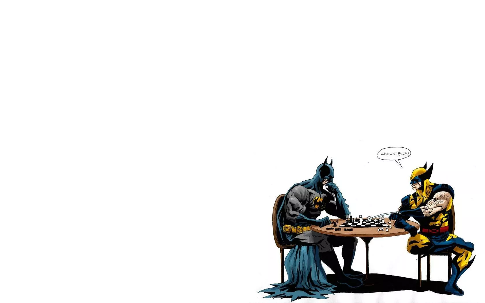 Wolverine Batman Comic DC Comics Wallpaper