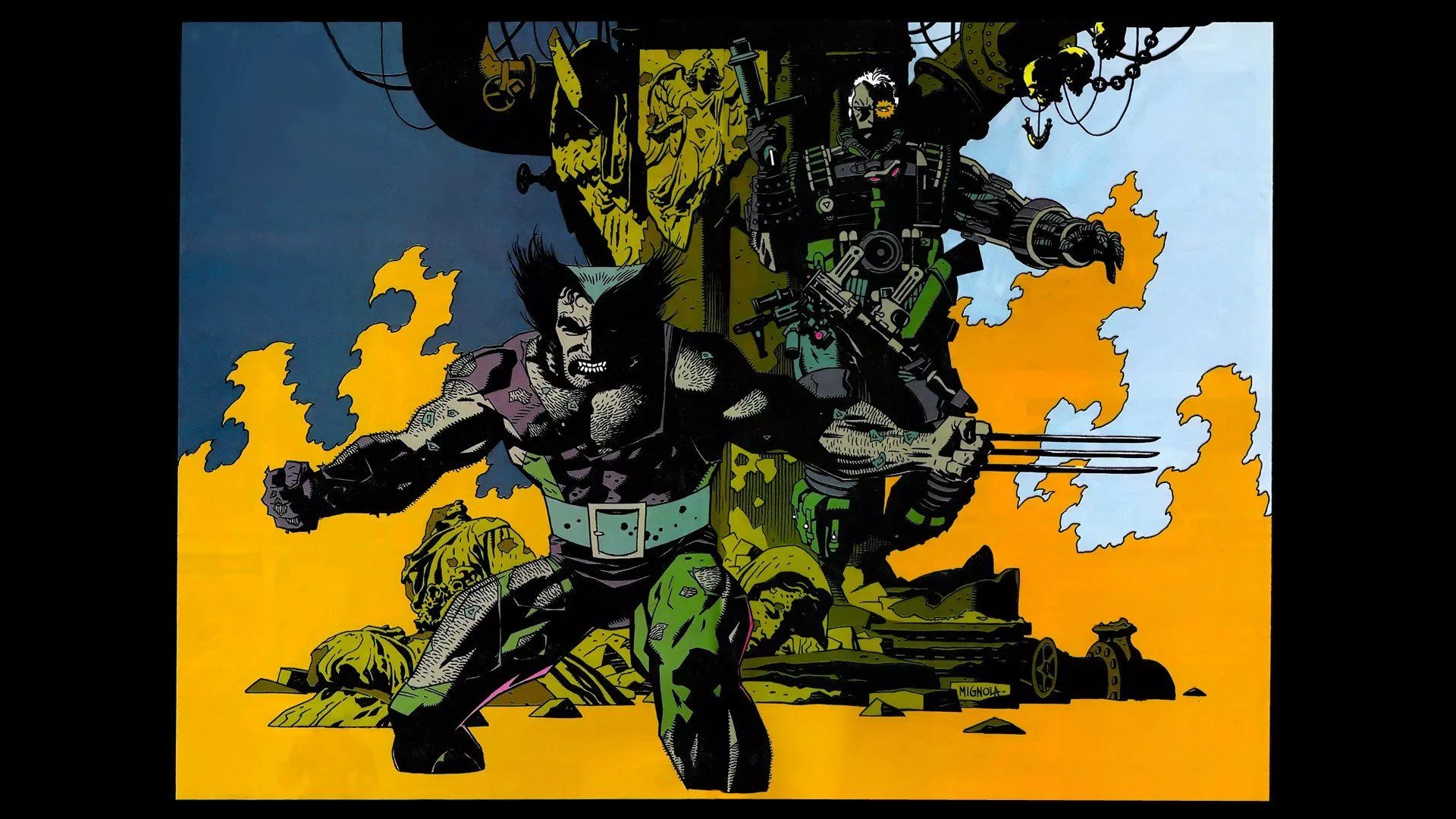 Download Comic Wolverine HD Wallpaper