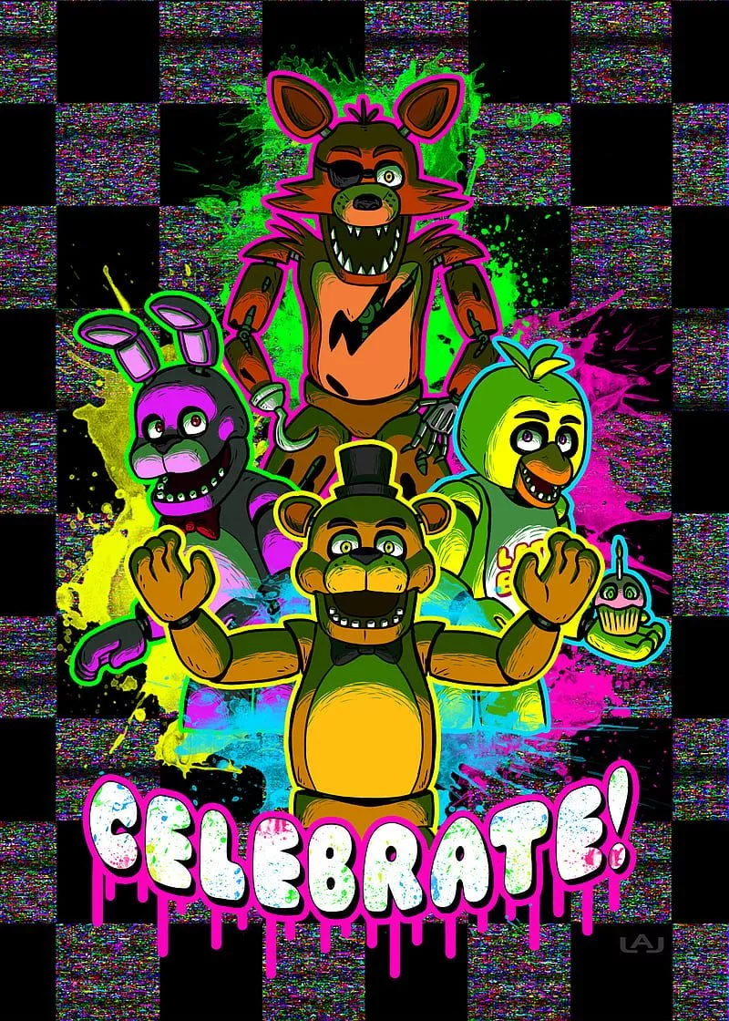 FNAF, celebrate, HD phone wallpaper