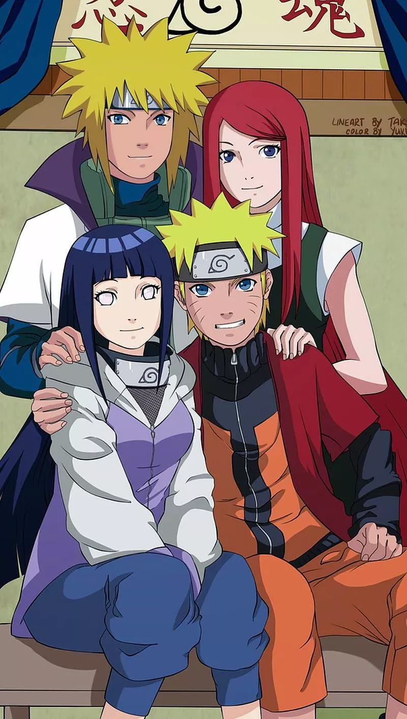 HD minato family wallpaper