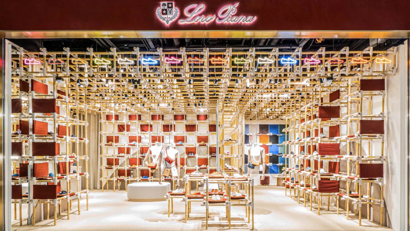 Loro Piana's first Rare Walk store in Asia