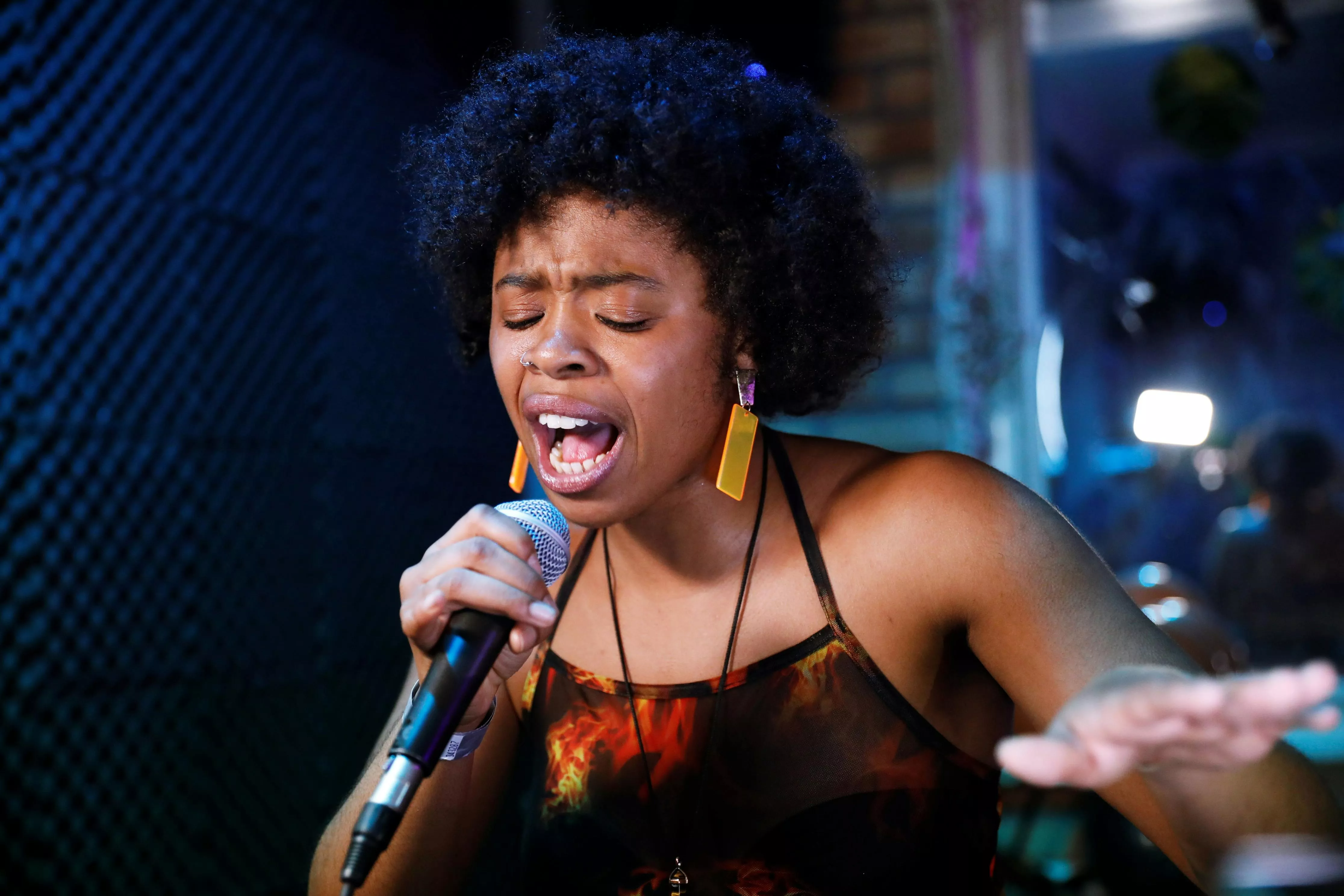 A Woman Singing · Free
