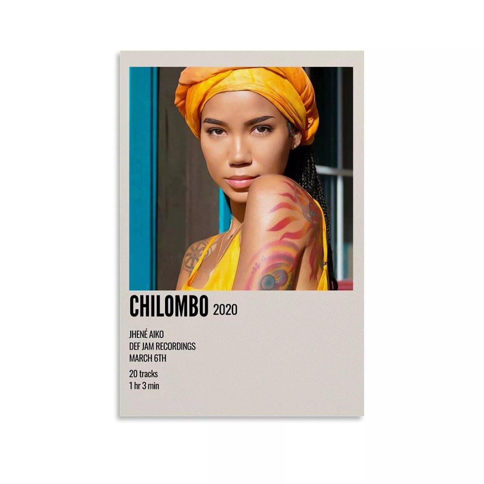 CHILOMBO JHENE AIKO Music Album Covers