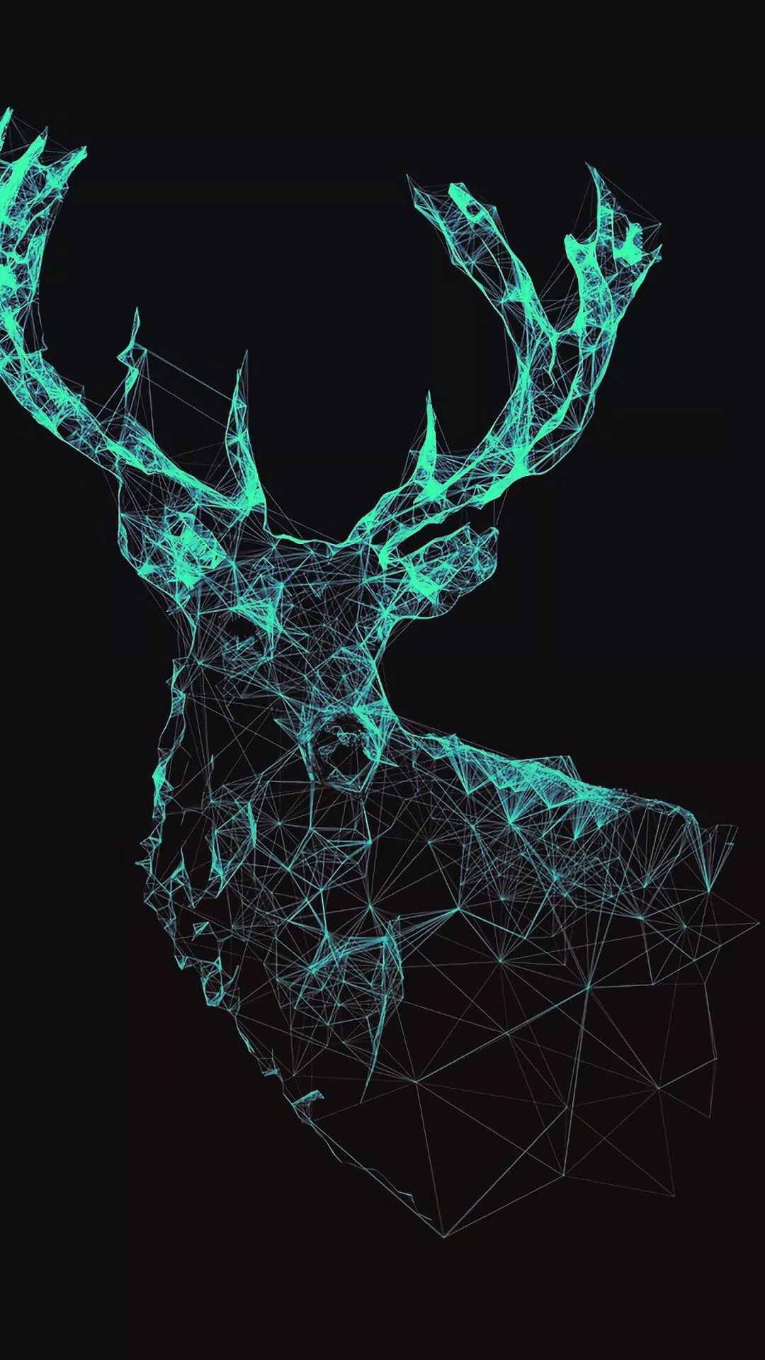 Geometric Animal Wallpaper