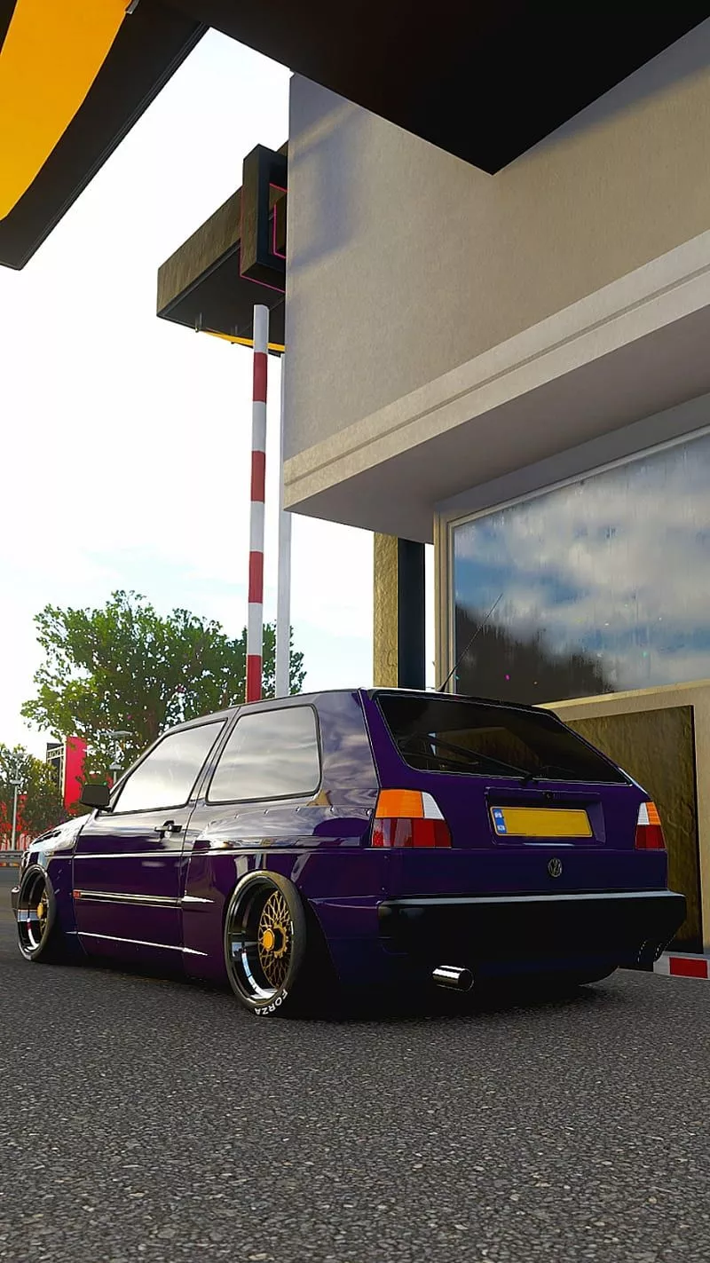 Mk2 golf, bbs, gti, volkswagen, HD
