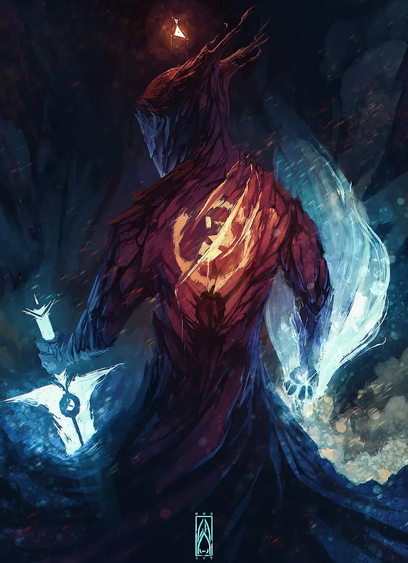 HD lightning sword wallpaper