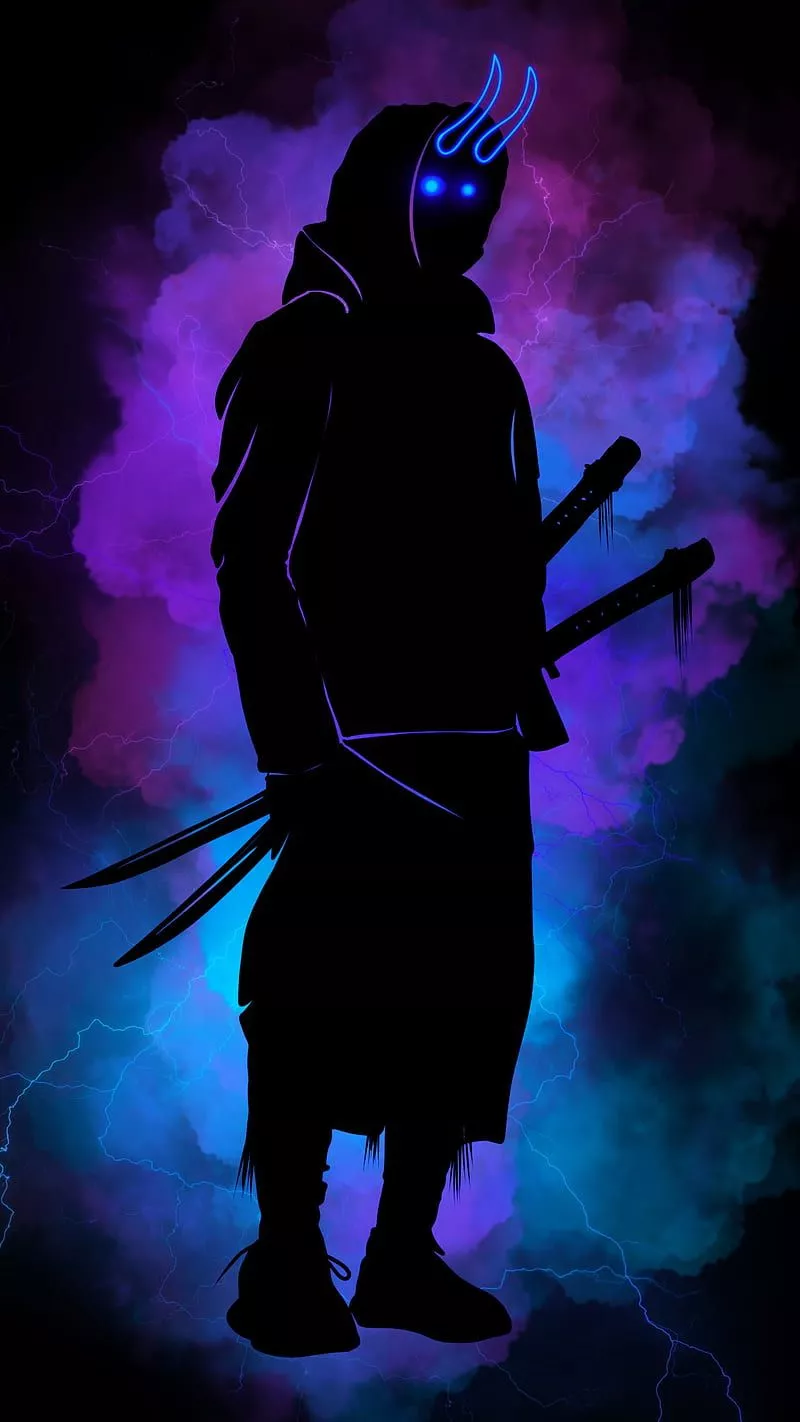 HD figure lightning wallpaper