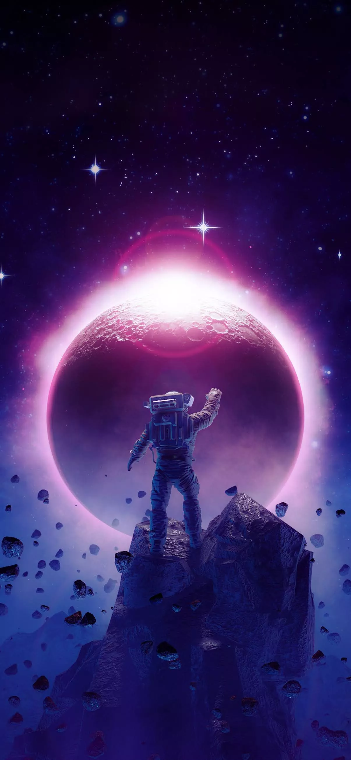 COOL ASTRONAUT WALLPAPER FOR PHONE