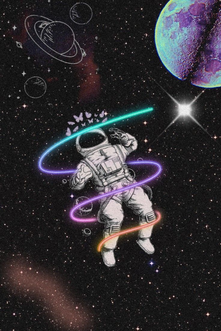 Astronaut aesthetic wallpaper