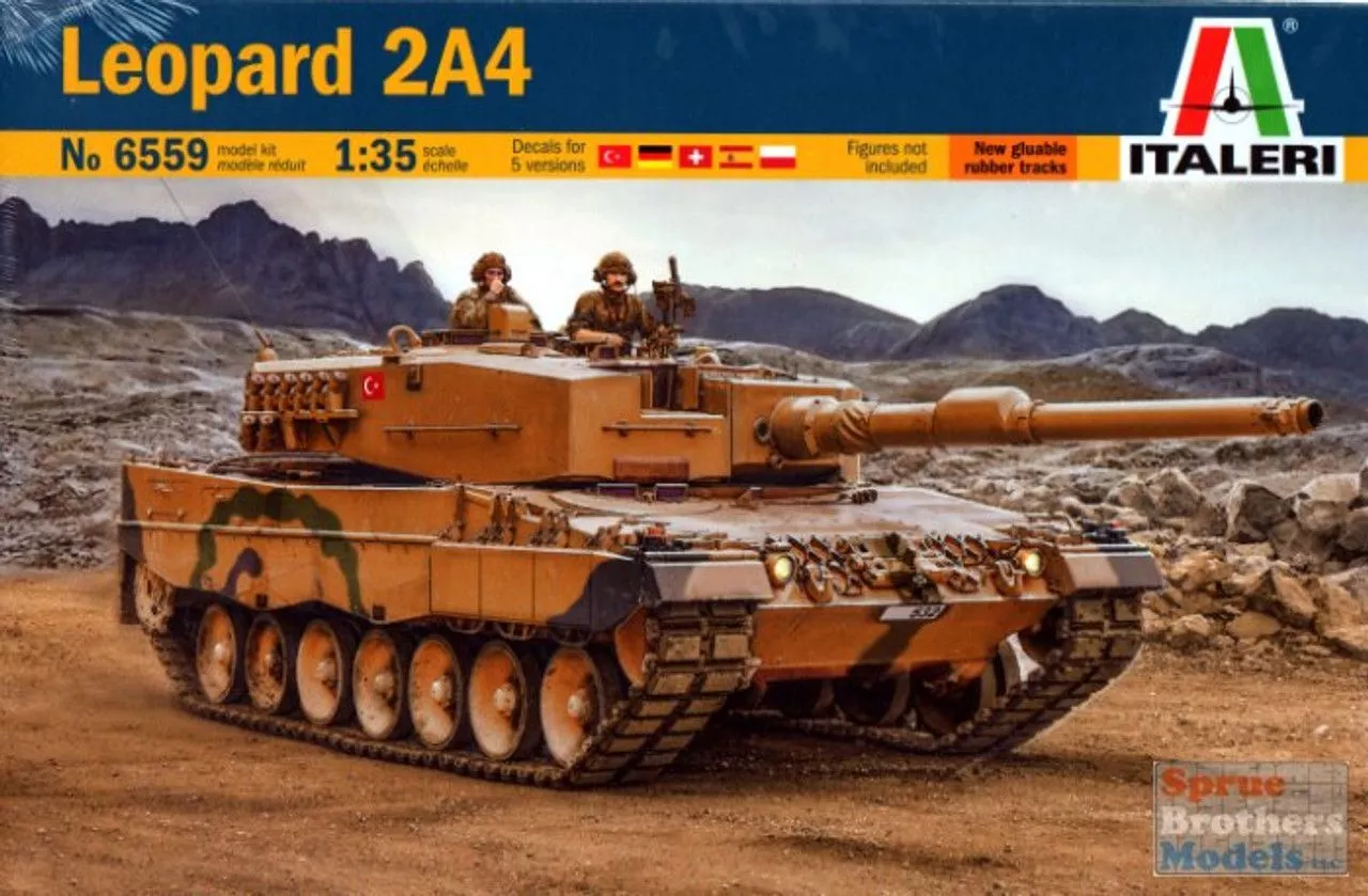 ITA6559 1:35 Italeri Leopard 2A4