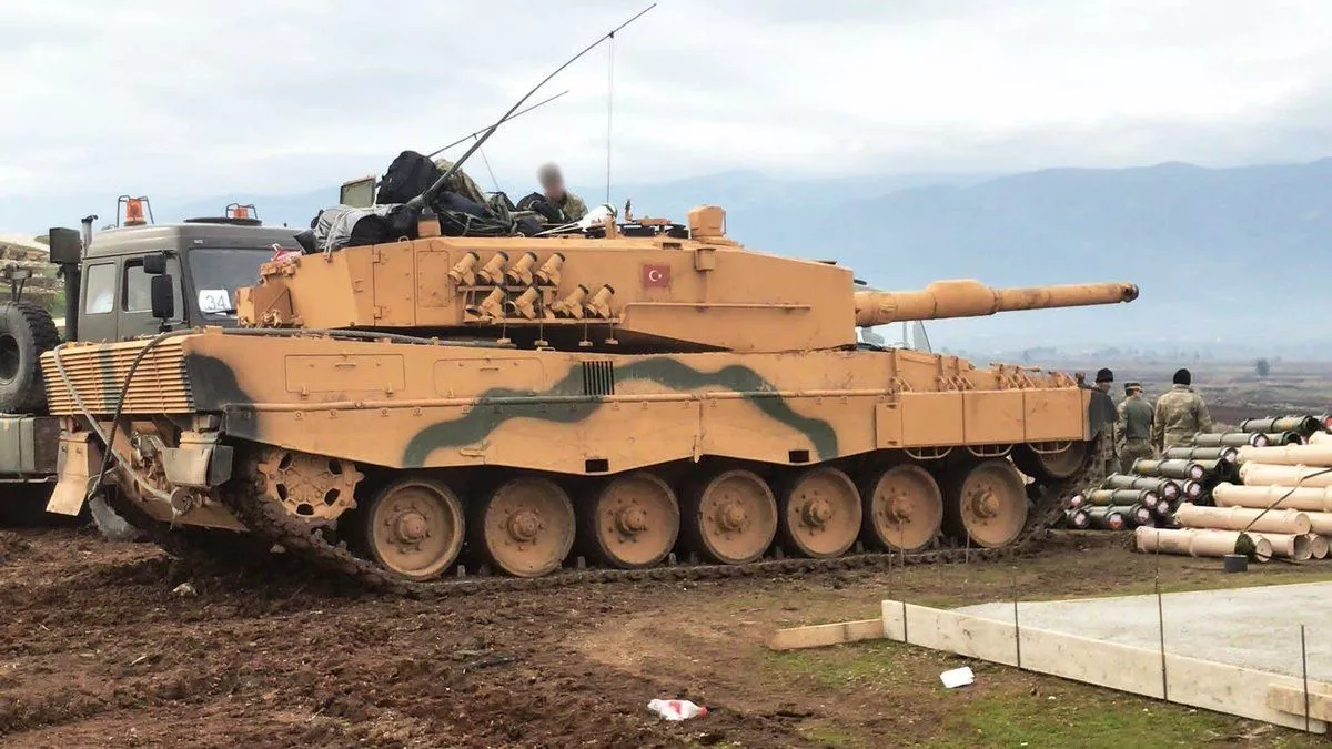 Turkish Leopard 2A4 color scheme