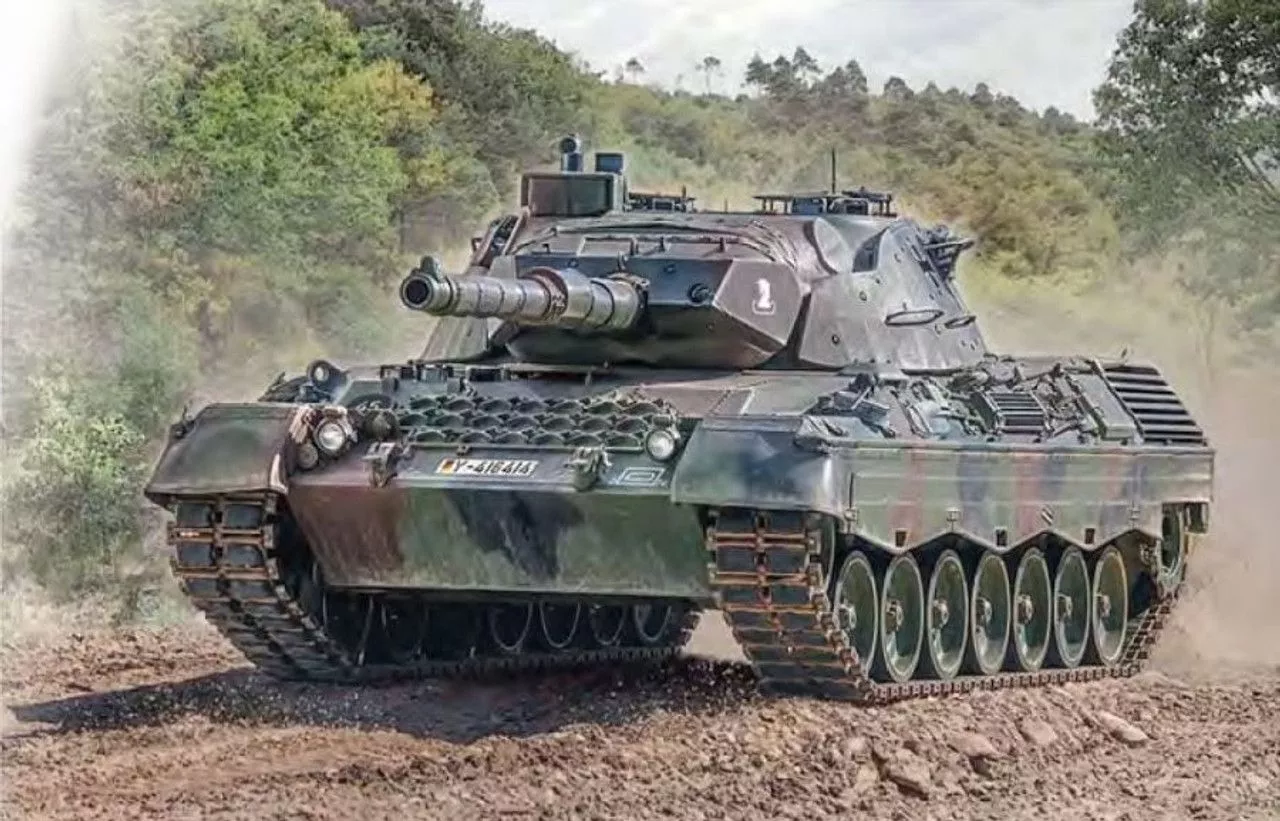 Leopard 1A5 Medium Tank 1 35 Italeri