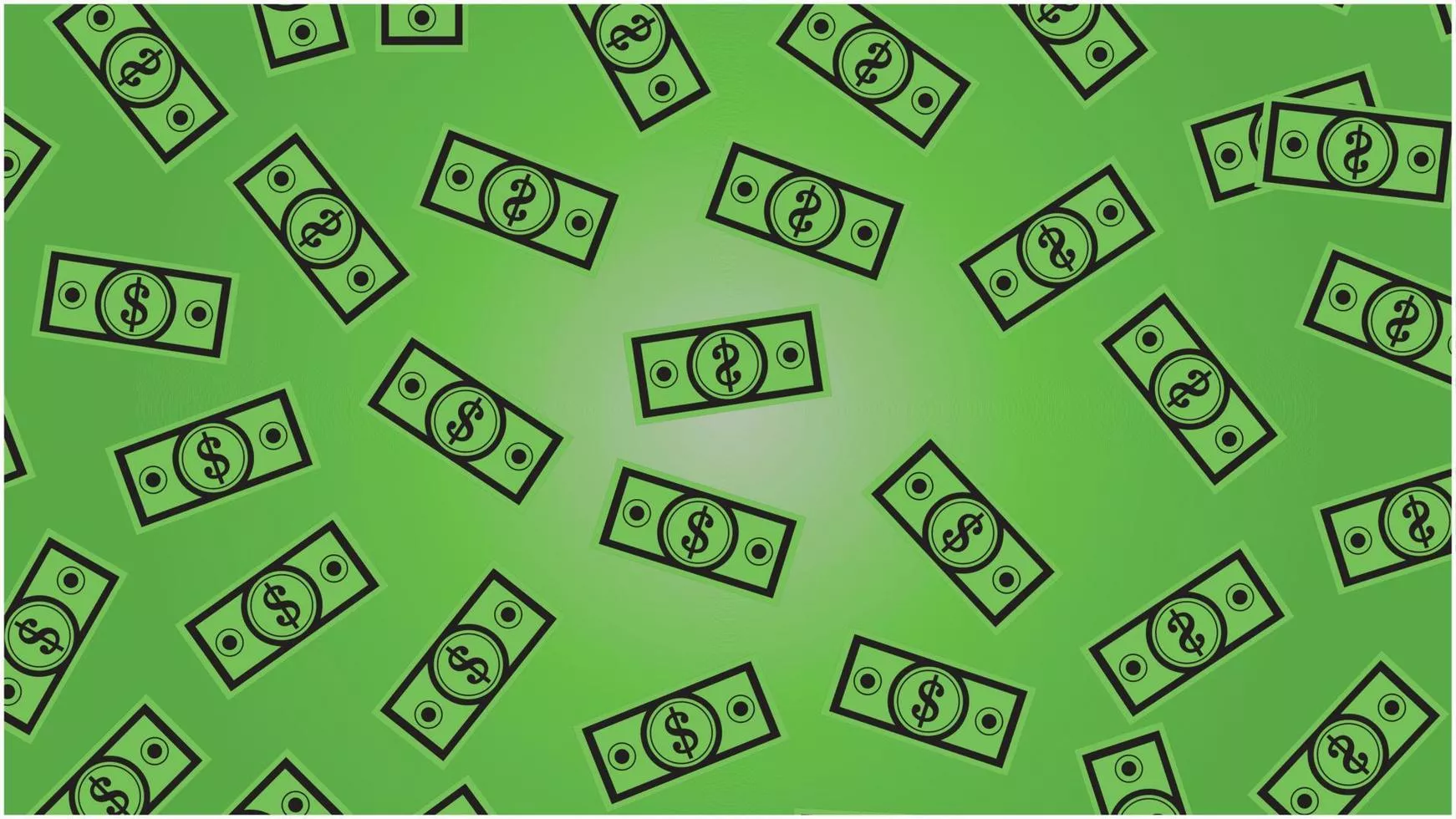 Money Wallpaper Vector Art, Icon