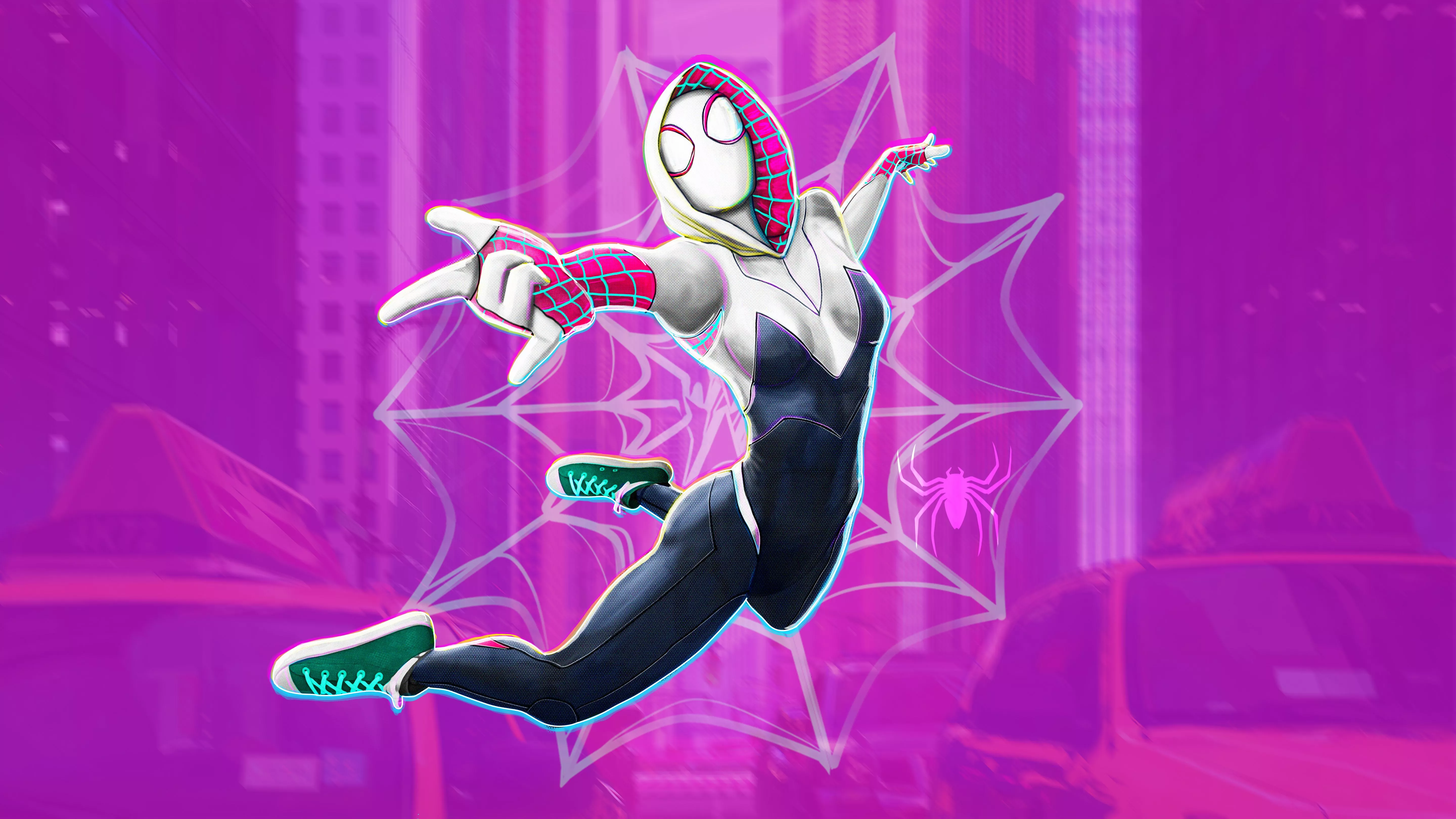 Gwen Stacy Wallpaper 4K