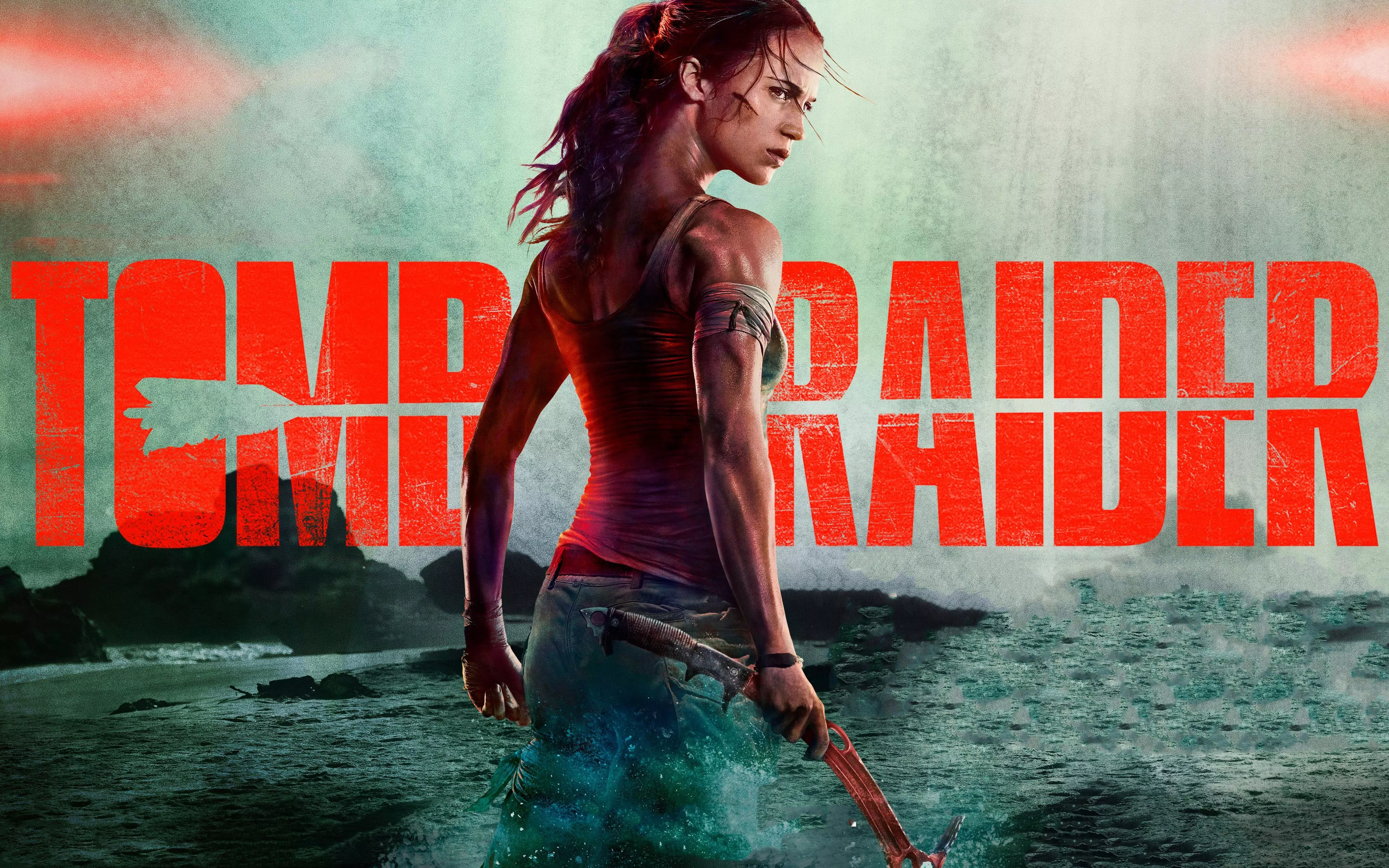 Tomb Raider Alicia Vikander 2018 4K