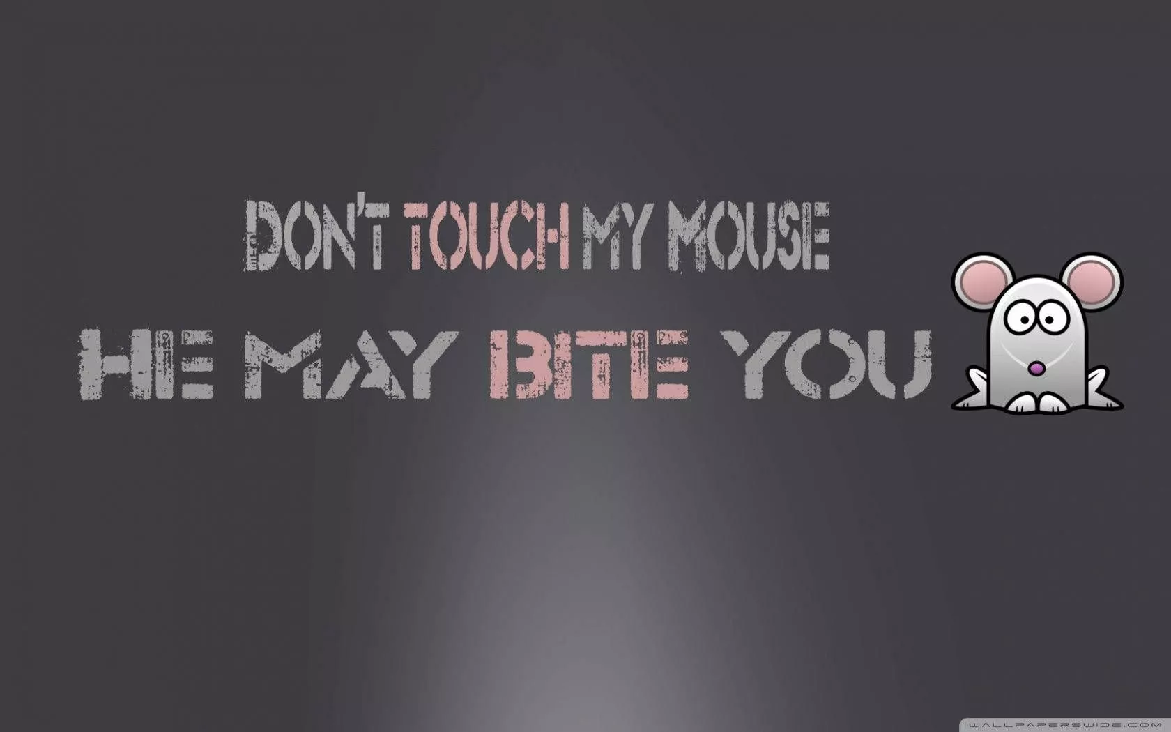 Dont Touch My Computer Wallpaper