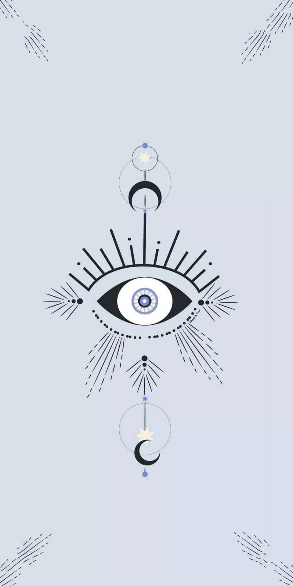 Evil Eye Protection Aesthetic Wallpaper