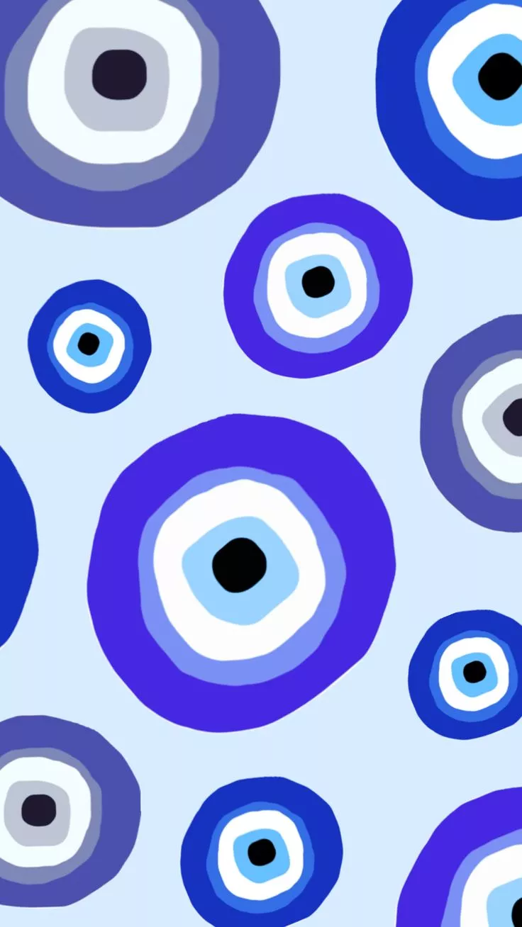 Evil Eye iPhone Background Wallpaper