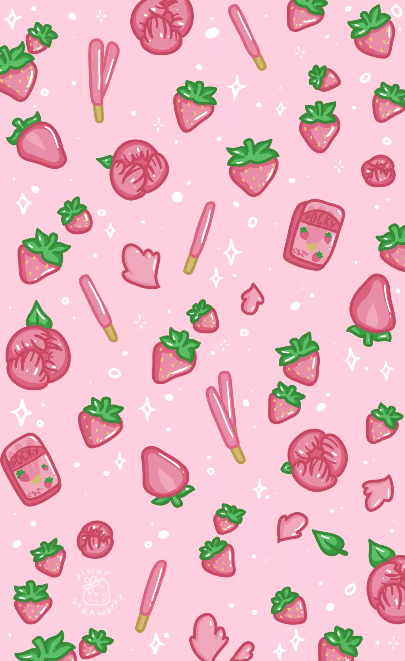 I made some cellphones pink homescreens