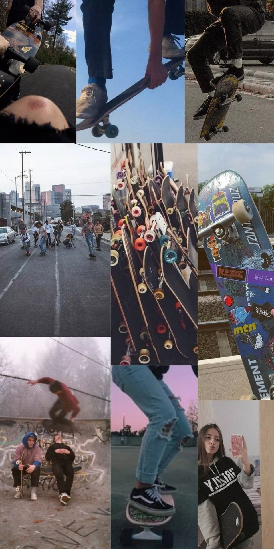 Download Skateboard Photo Collage