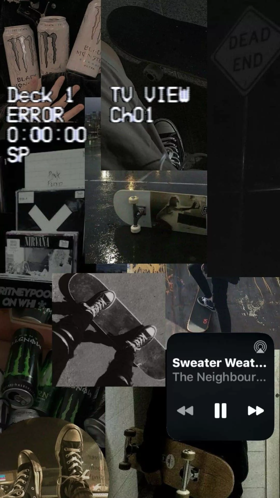 Download Skater Girl Aesthetic Black