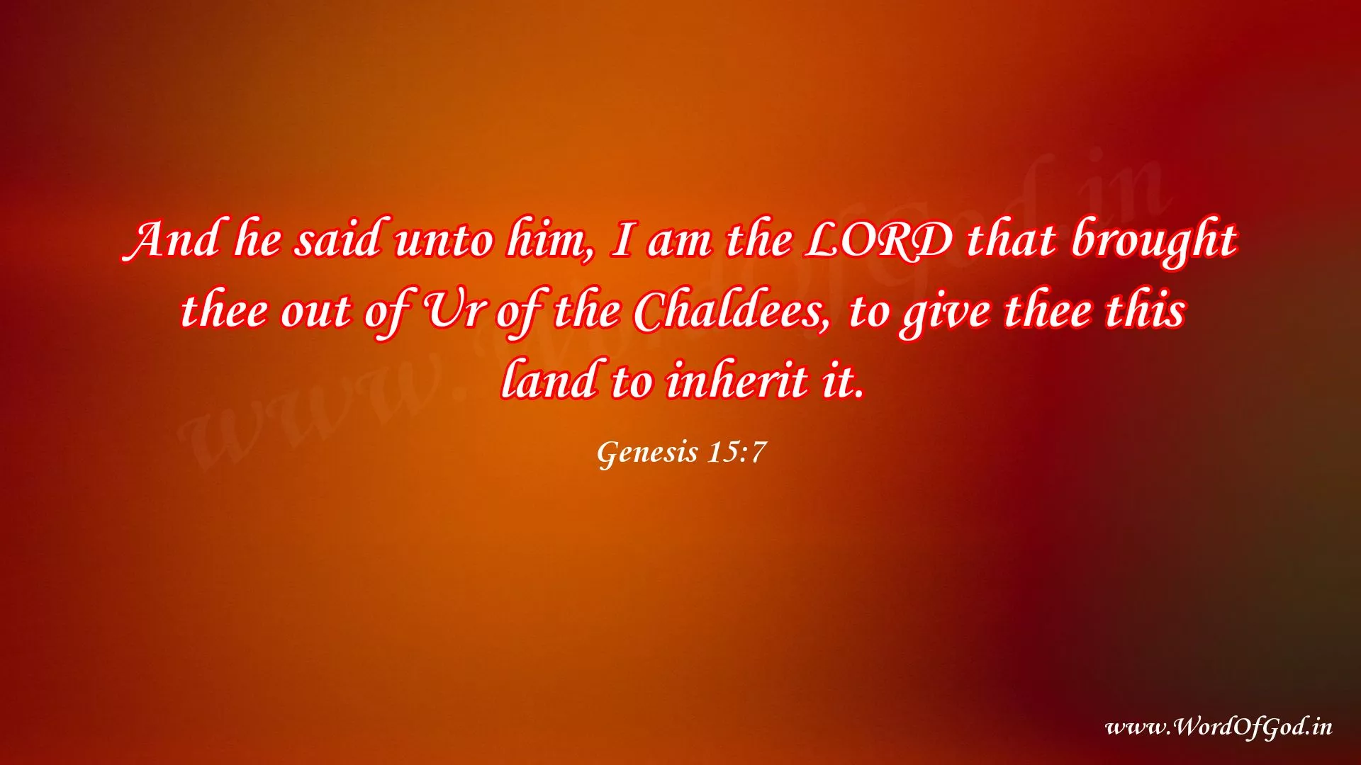 KJV Genesis Chapter 15