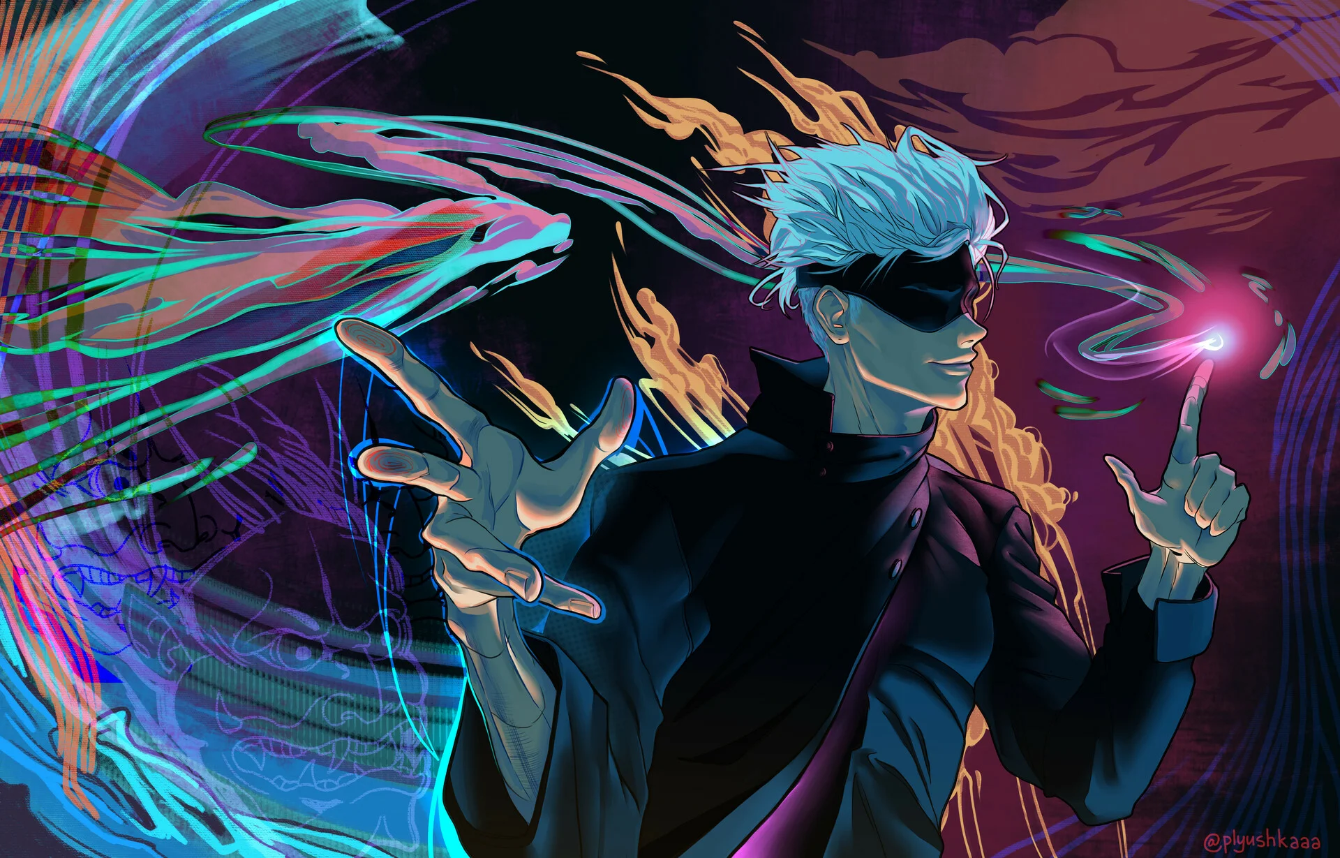 Gojo Satoru in Jujutsu Kaisen