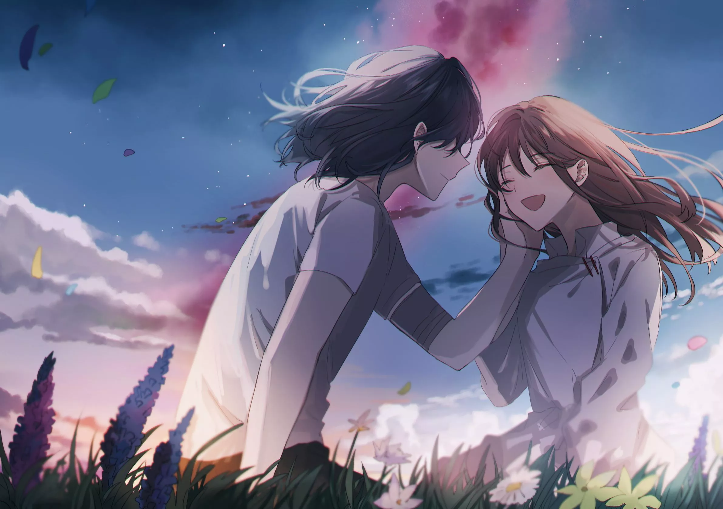 Souta Munakata & Suzume Iwato Friendship Wallpaper, HD Anime 4K Wallpaper, Image and Background