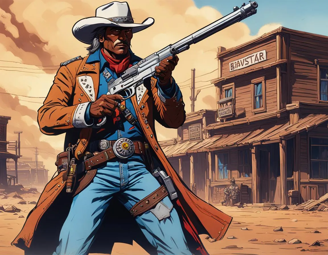 native American Marshal BraveStarr