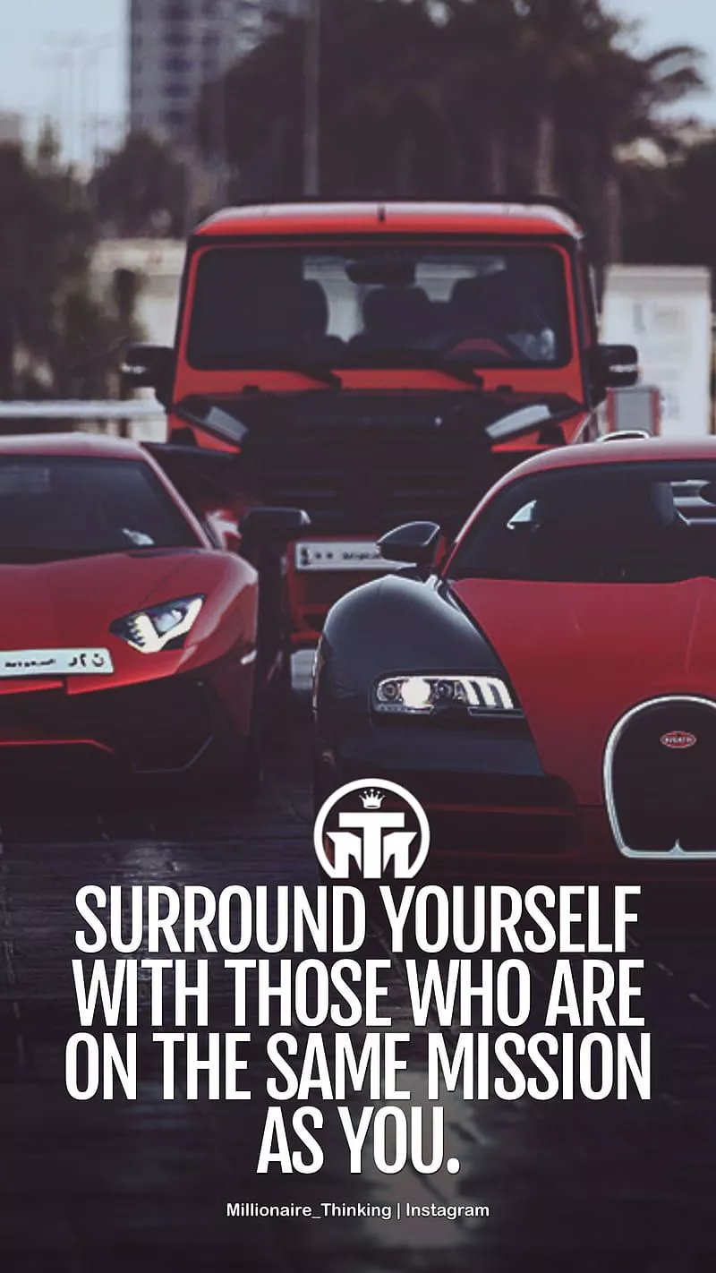 Motivational Quote, bugatti, inspiration, lamborghini, luxury, millionaire, motivation, HD phone wallpaper