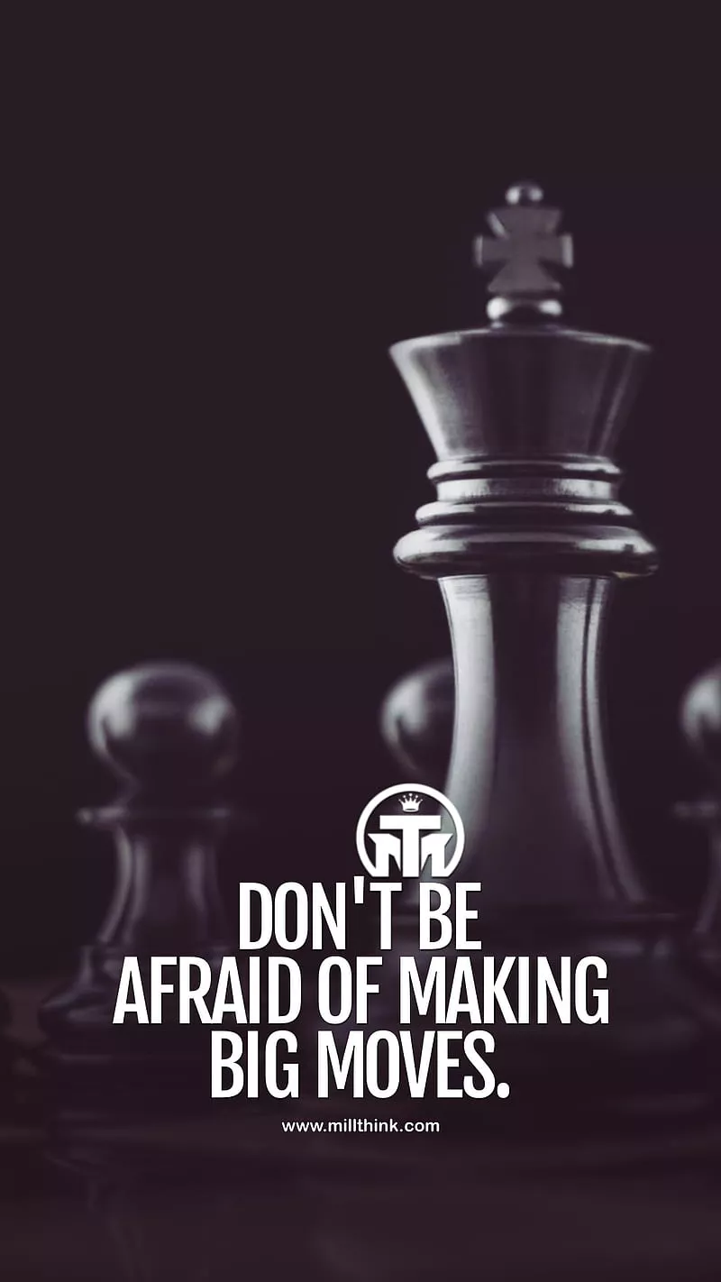 Motivational Quote, chess, inspiration