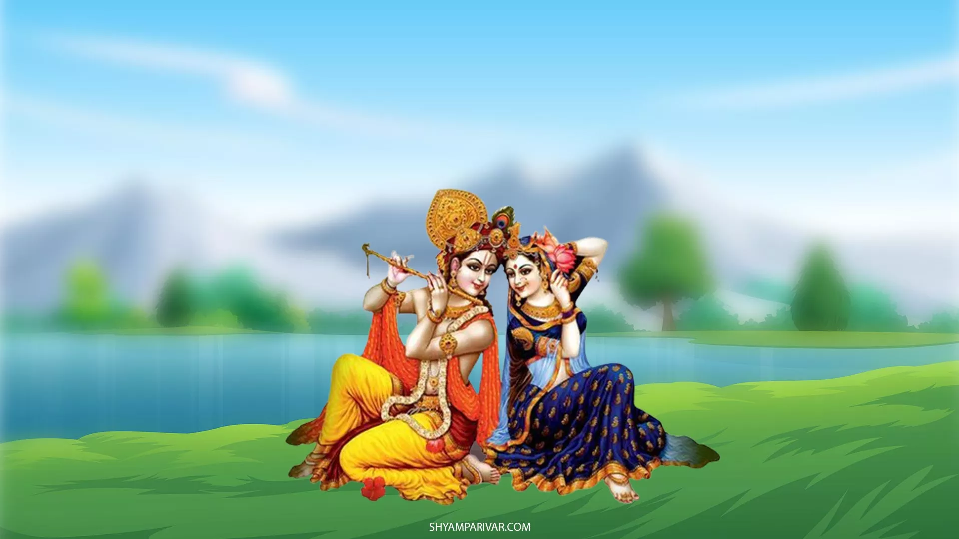 Radha Krishna Desktop Wallpaper