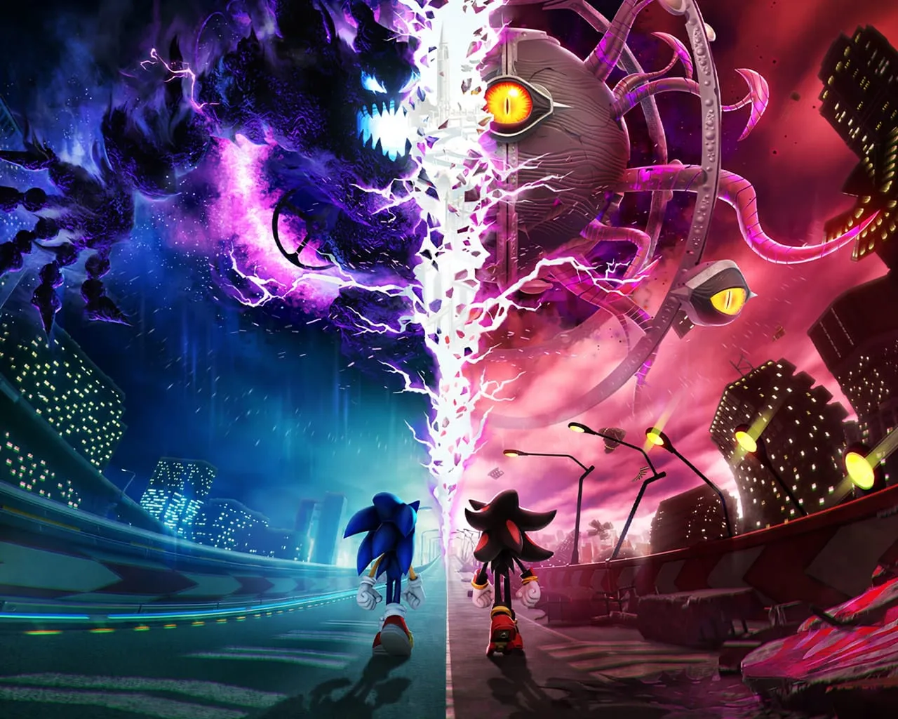 Sonic X Shadow Generations Artwork