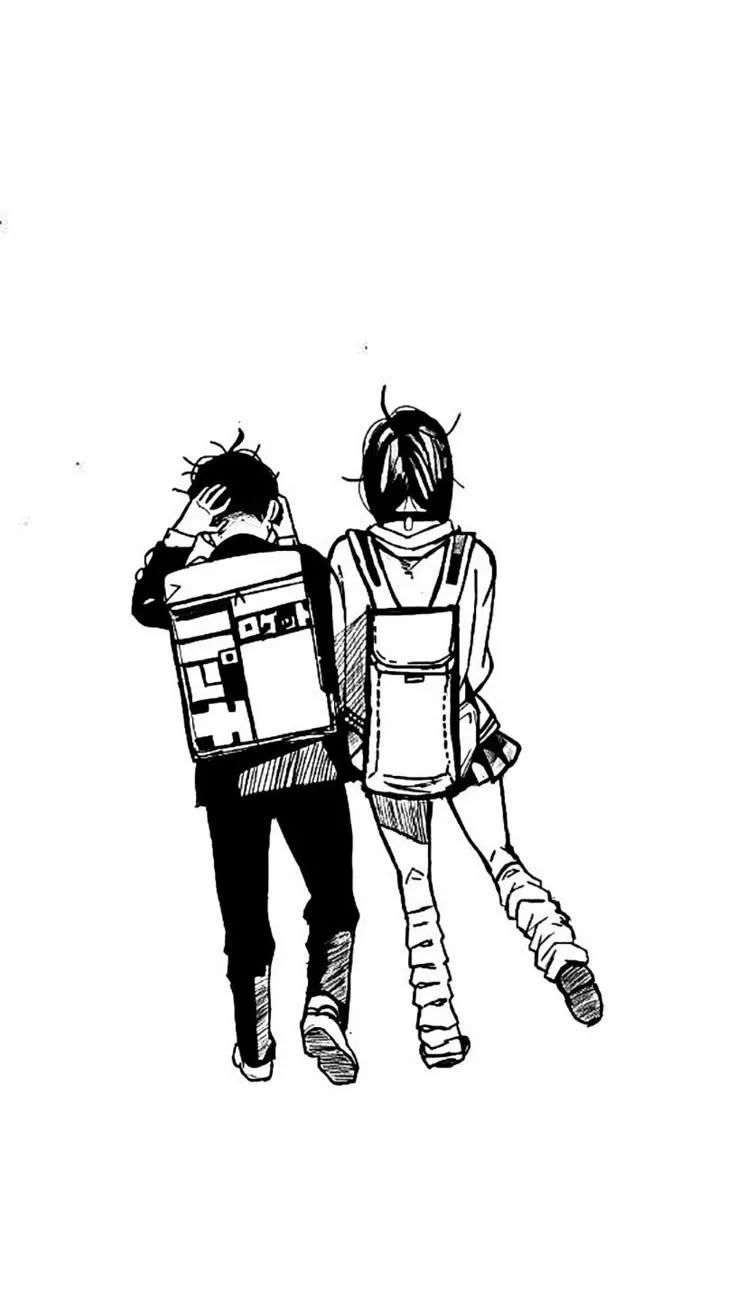 MOMO & OKARUN. Ayase, Anime monochrome