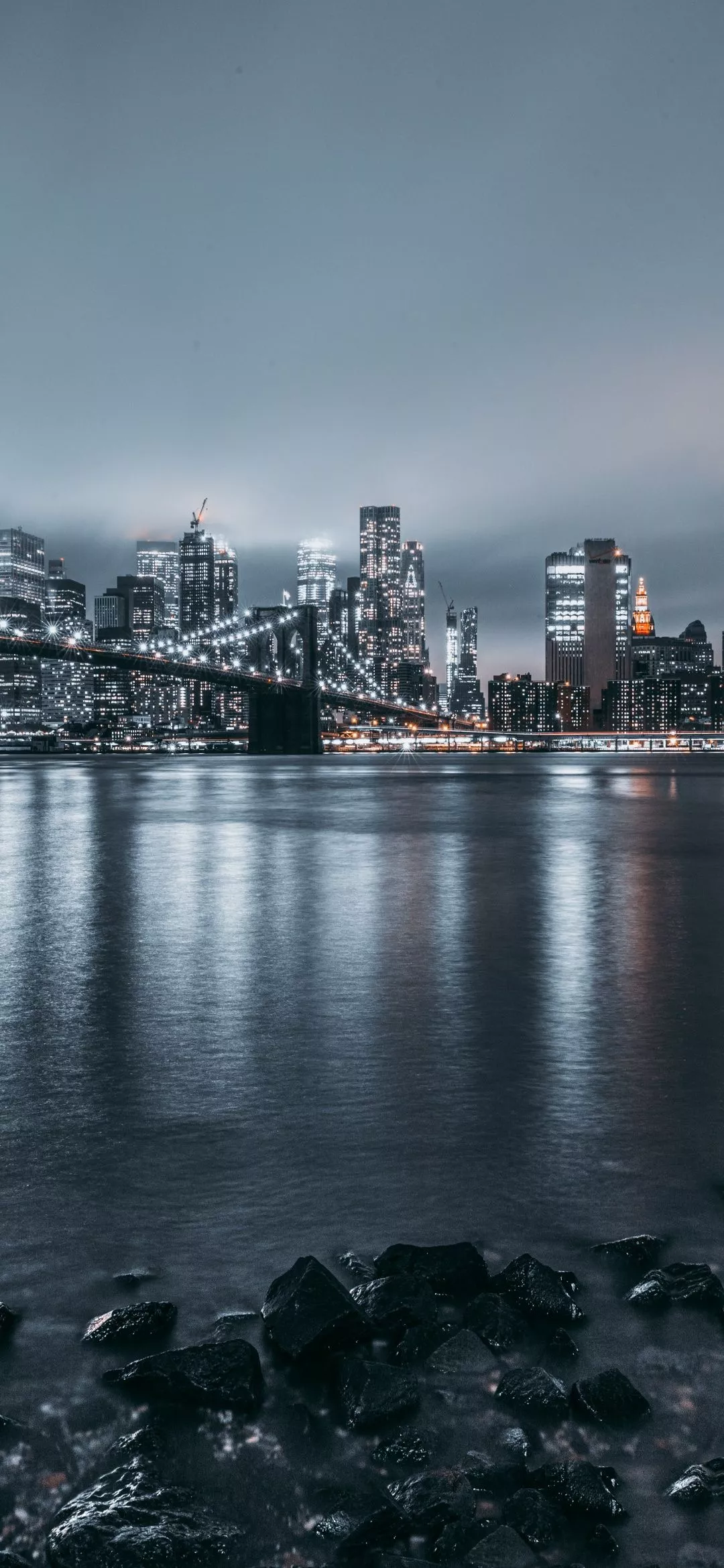 Brooklyn Wallpaper 4K, Cityscape, Night
