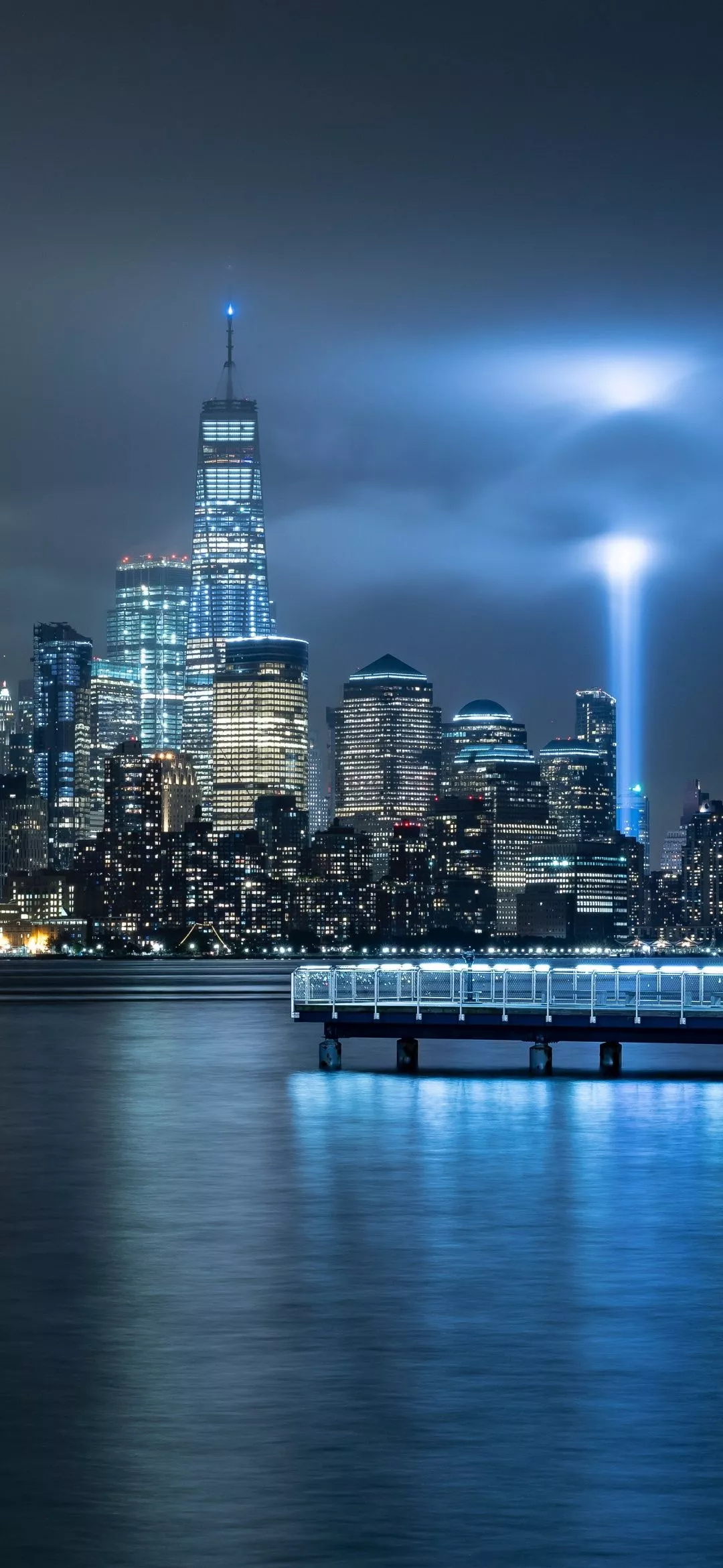 Wallpaper 4K, Reflection, City Skyline