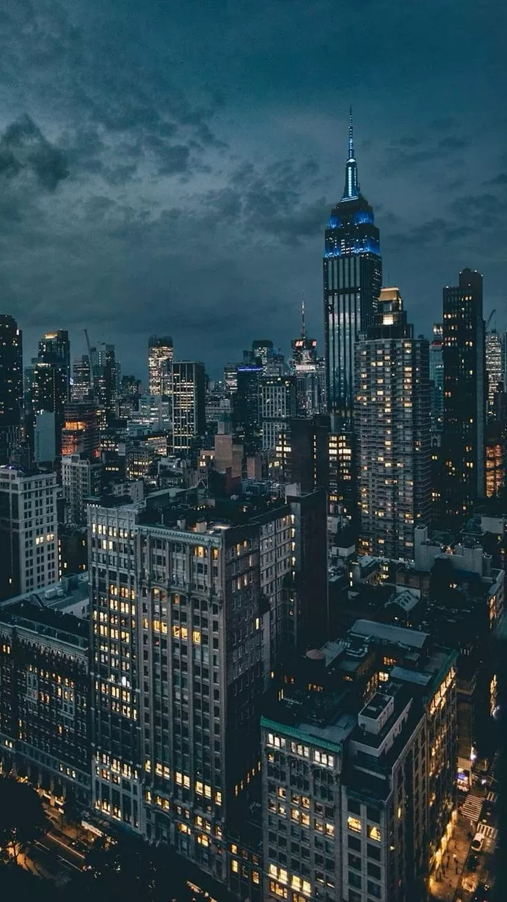 NYC. Night Aesthetic. City Lights