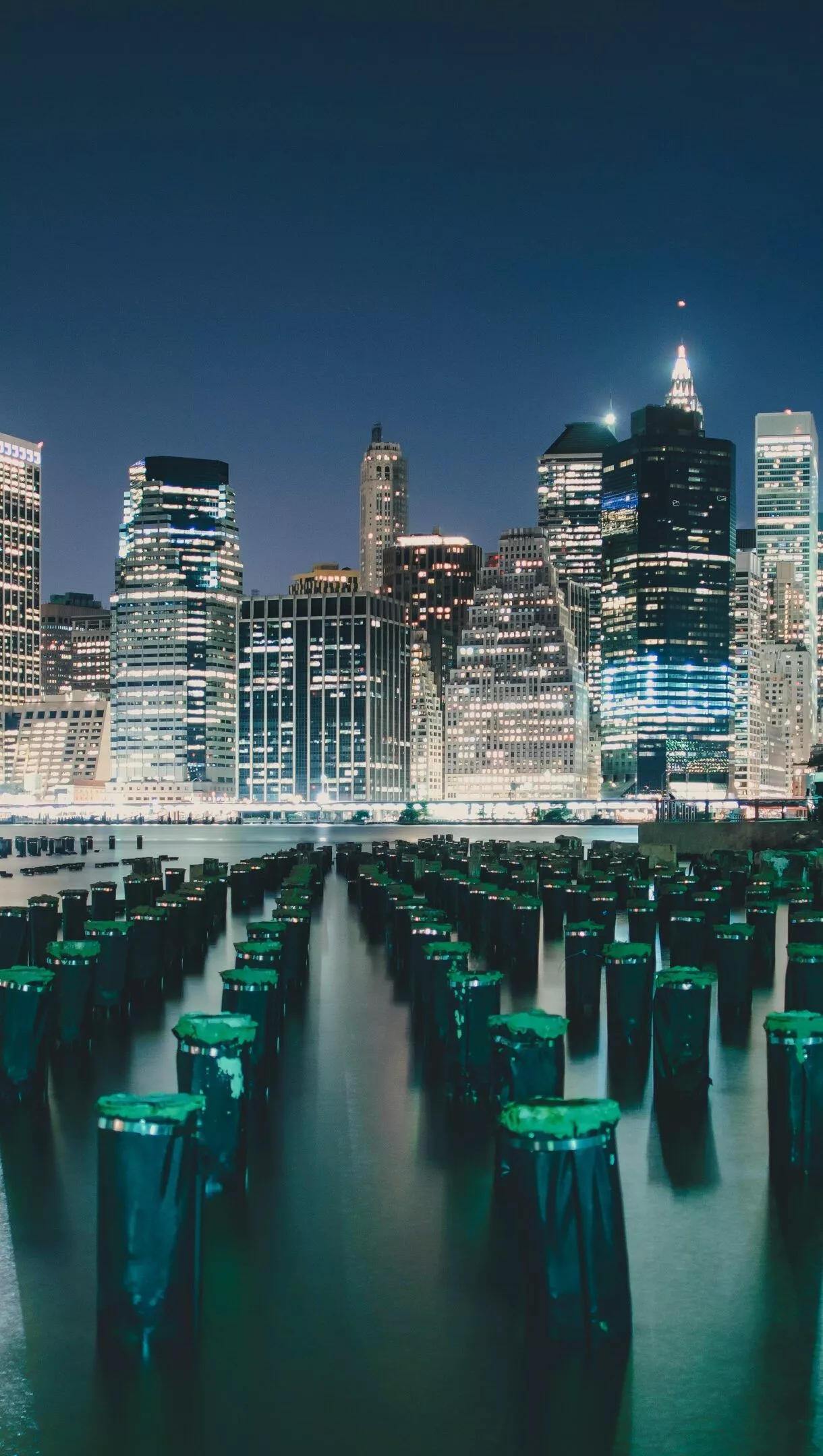 New York City Lights 4K Wallpaper