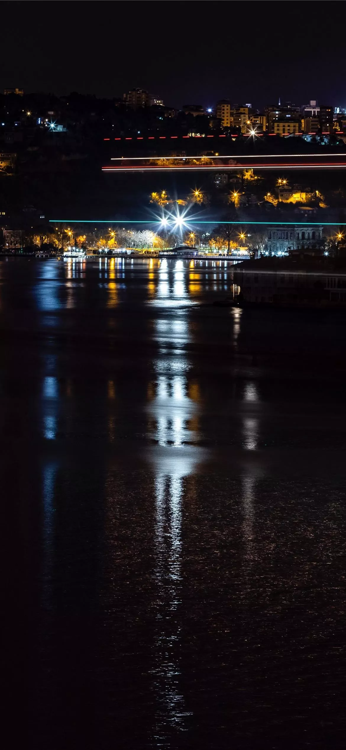 night city city lights night istanbul