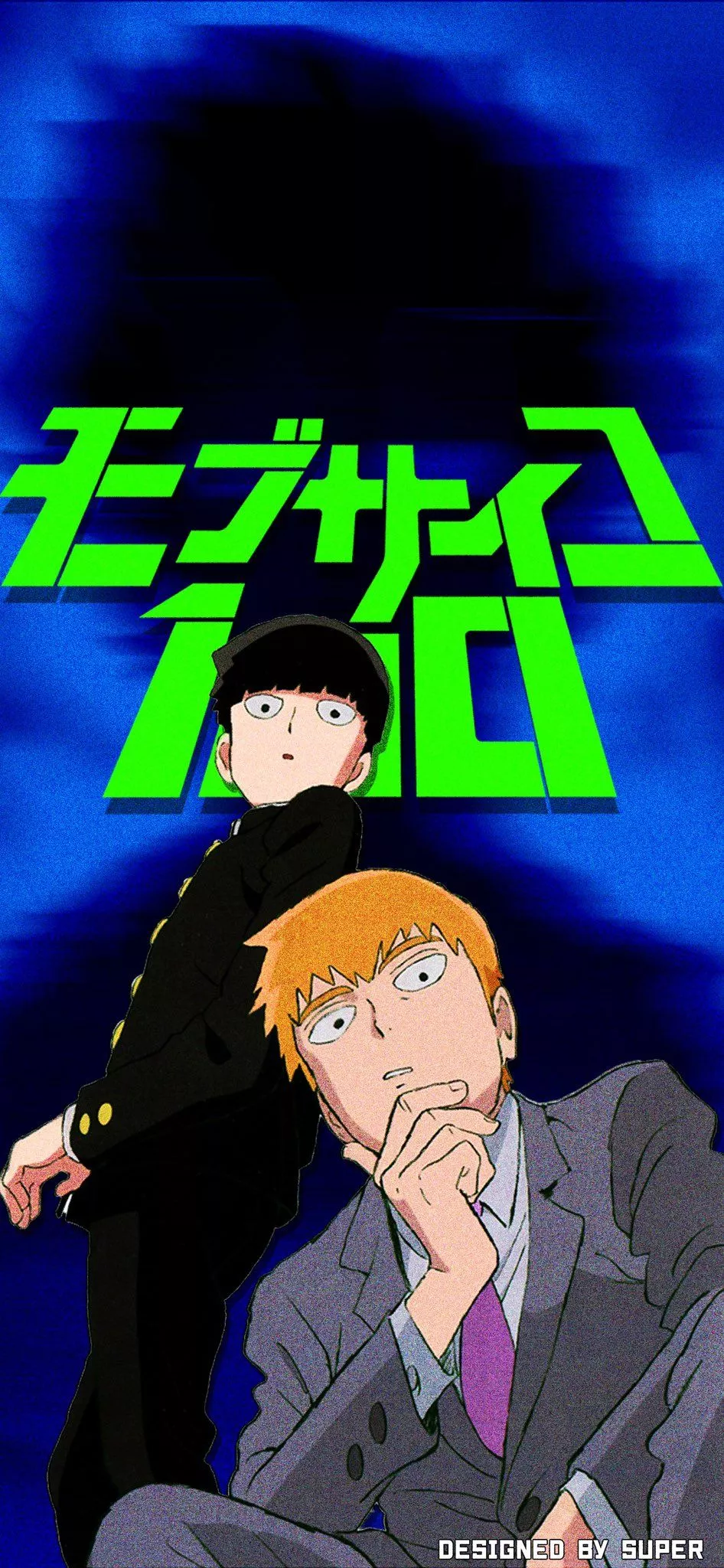 Made some Mob Psycho 100 wallpaper