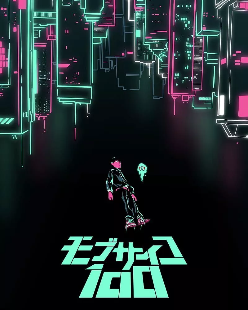 Mob psycho 100, anime, mp100, HD phone