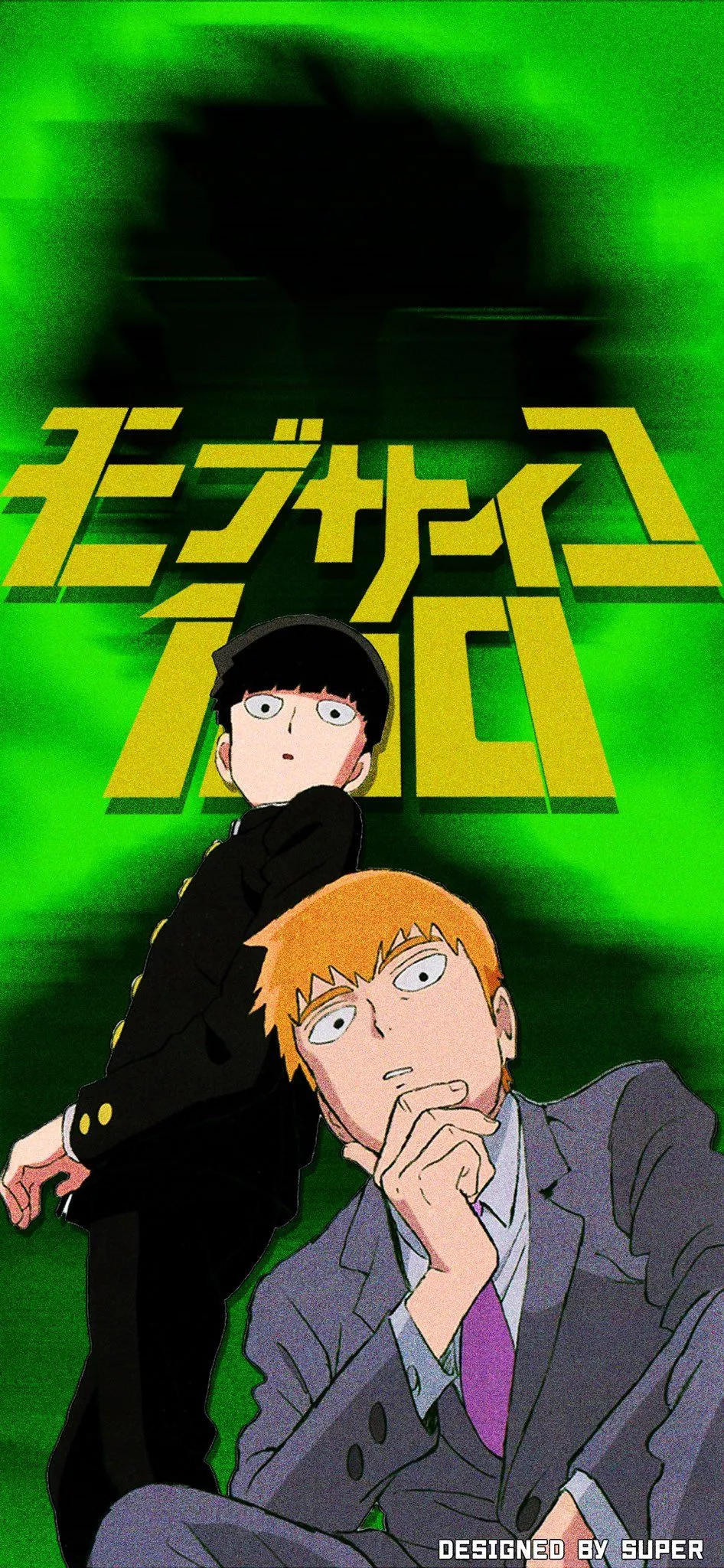 Made some Mob Psycho 100 wallpaper