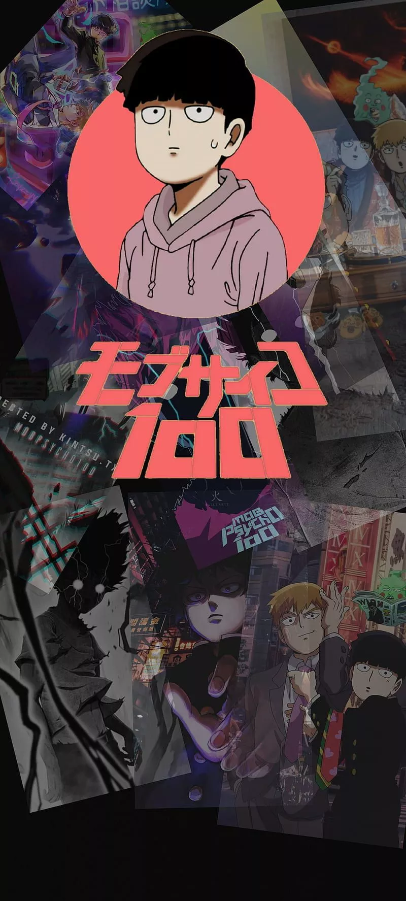 Mob psycho 100, anime, HD phone