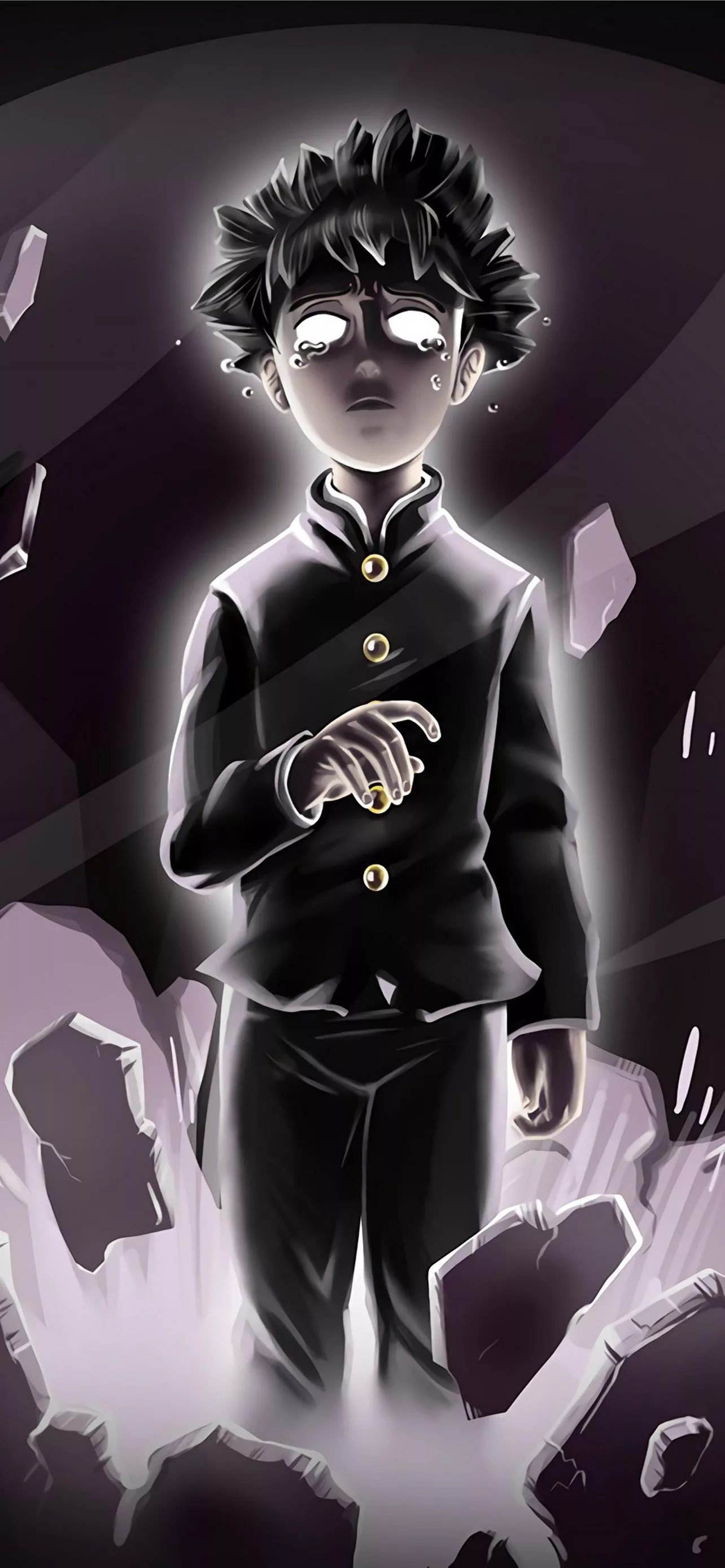 mob psycho 100 iPhone Wallpaper Free