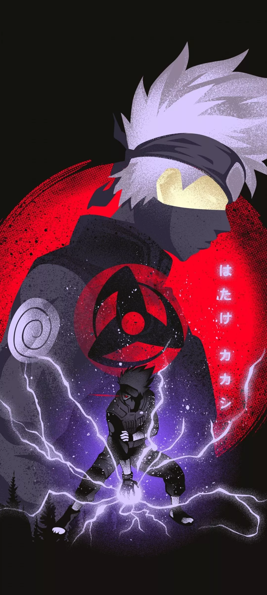 Kakashi Hatake Wallpaper 4K, Sharingan, Naruto