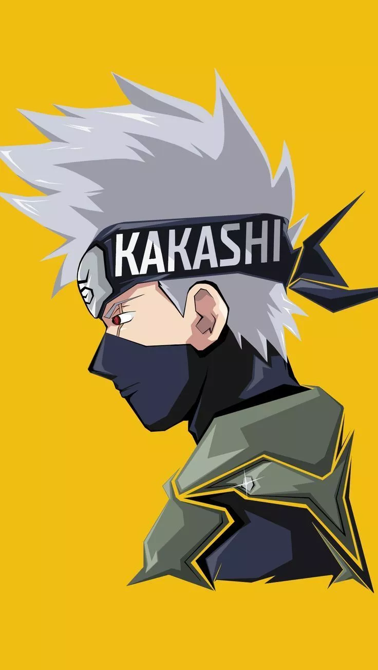 Kakashi Hatake Illustration Anime 8k